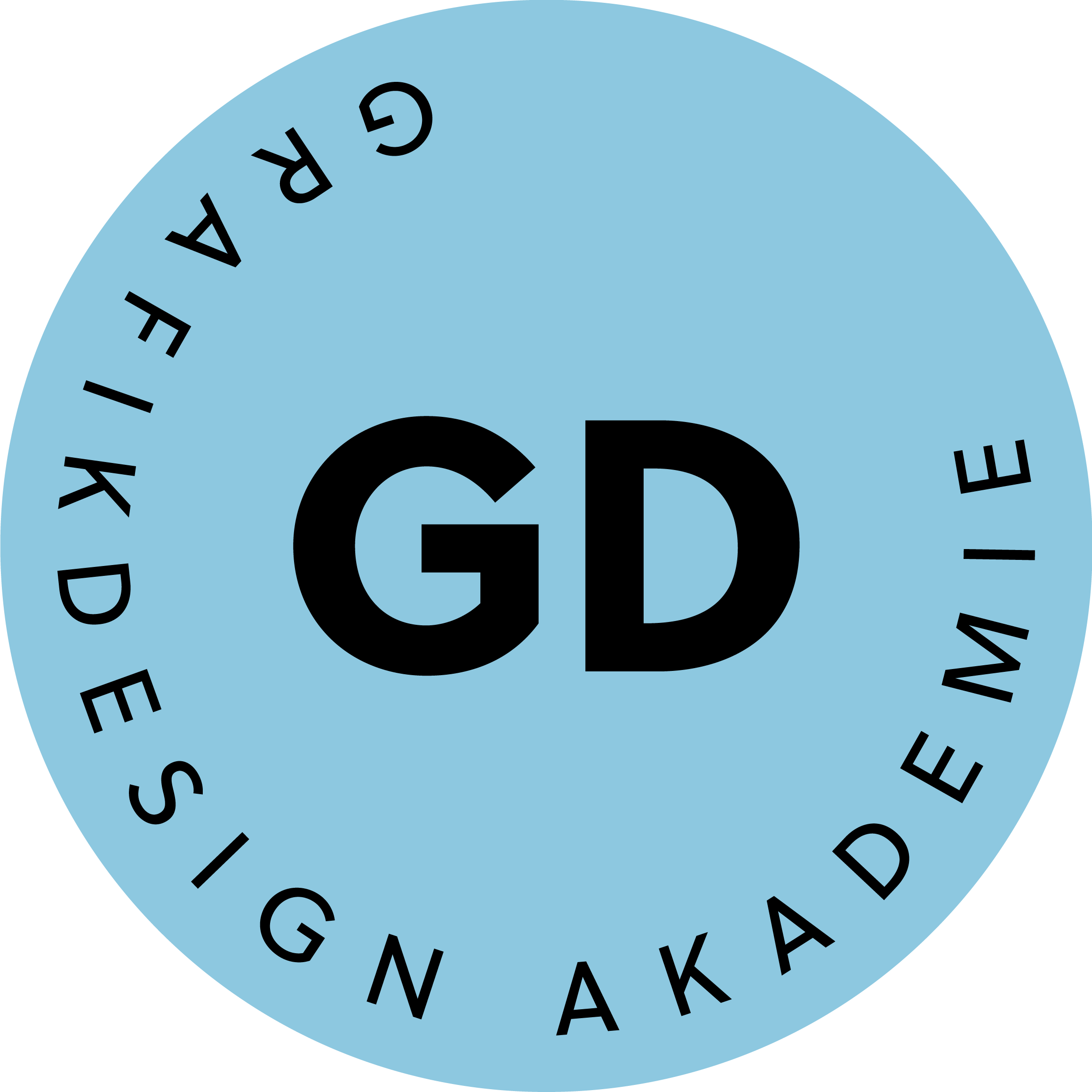 Logo Grafikdesign Akademie Farbe